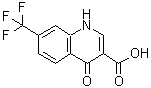 CAS 登录号：51776-97-7， 1,4-二氢-4-氧代-7-(三氟甲基)喹啉-3-羧酸