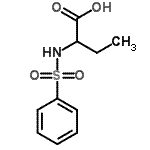 CAS#: 51786-16-4, 2-[(Phenylsulfonyl)Amino]Butanoic Acid