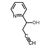 CAS#: 517907-46-9, 1-(2-Pyridinyl)-3-Butyn-1-Ol
