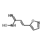 CAS#: 51791-46-9, (2E)-N-Hydroxy-3-(1,2-Oxazol-5-Yl)-2-Propenimidamide