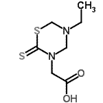 CAS#: 518026-56-7, (5-Ethyl-2-Thioxo-1,3,5-Thiadiazinan-3-Yl)Acetic Acid