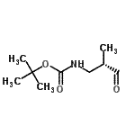 CAS#: 518038-34-1, 2-Methyl-2-Propanyl [(2R)-2-Methyl-3-Oxopropyl]Carbamate