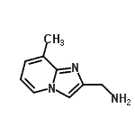 CAS#: 518064-47-6, 1-(8-Methylimidazo[1,2-a]Pyridin-2-Yl)Methanamine