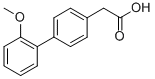 CAS 登录号：5181-11-3， (2'-甲氧基-联苯-4-基)-乙酸