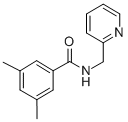 CAS 登录号：51832-85-0， N-(2-皮考基)-3,5-二甲基苯甲酰胺