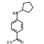 CAS#: 518335-96-1, 4-(Cyclopentylamino)Benzoic Acid