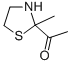 CAS#: 51859-53-1, 1-(2-Methyl-2-Thiazolidinyl)-Ethanone