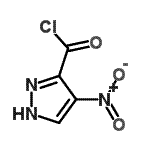 CAS#: 518990-55-1, 4-Nitro-1H-Pyrazole-3-Carbonyl Chloride