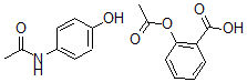 CAS 登录号：51900-85-7， 对乙酰氨基酚-阿司匹林混合物
