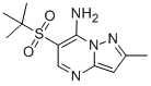 CAS#: 519056-49-6, 6-(Tert-Butylsulfonyl)-2-Methylpyrazolo[1,5-a]Pyrimidin-7-Amine