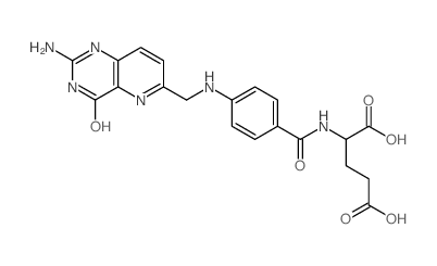 CAS#: 51989-25-4, 2-[[4-[(2-Amino-4-Oxo-1H-Pyrido[6,5-e]Pyrimidin-6-Yl)Methylamino]Benzoyl]Amino]Pentanedioic Acid