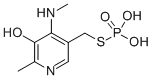 CAS#: 51989-44-7, [4-(Aminomethyl)-5-Hydroxy-6-Methylpyridin-3-Yl]Methylsulfanylphosphonic Acid