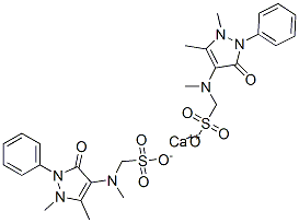 CAS#: 51996-59-9, Calcium [(1,5-Dimethyl-3-Oxo-2-Phenylpyrazol-4-Yl)Methylamino]Methanesulfonate
