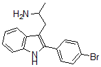 CAS 登录号：52018-90-3， 2-(4-溴苯基)-alpha-甲基-1H-吲哚-3-乙胺