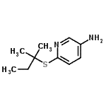 CAS#: 52025-22-6, 6-[(2-Methyl-2-Butanyl)Sulfanyl]-3-Pyridinamine
