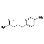CAS#: 52025-23-7, 6-[(3-Methylbutyl)Sulfanyl]-3-Pyridinamine