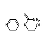 CAS#: 52055-07-9, 1-(2-Hydroxyethyl)-1-(4-Pyridinyl)Thiourea