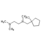 CAS#: 52065-65-3, 1-({[2-(Dimethylamino)Ethyl](Methyl)Amino}Methyl)Cyclopentanol