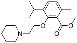 CAS#: 52073-26-4, 3-(2-Piperidinoethoxy)-p-Cymene-2-Carboxylic Acid Methyl Ester