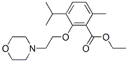 CAS#: 52073-28-6, 3-(2-Morpholinoethoxy)-p-Cymene-2-Carboxylic Acid Ethyl Ester