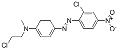 CAS 登录号：52085-52-6， N-(2-氯乙基)-4-[(2-氯-4-硝基苯基)偶氮]-N-甲基苯胺