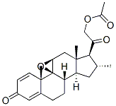 CAS#: 52092-65-6, 9beta,11beta-Epoxy-21-Hydroxy-16alpha-Methylpregna-1,4-Diene-3,20-Dione 21-Acetate