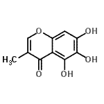 CAS#: 52099-22-6, 5,6,7-Trihydroxy-3-Methyl-4H-Chromen-4-One