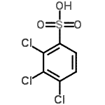 CAS 登录号：52106-01-1， 2,3,4-三氯苯磺酸