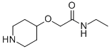 CAS#: 521074-81-7, N-Ethyl-2-(Piperidin-4-Yloxy)Acetamide