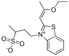 CAS 登录号：52123-15-6， 4-[2-(2-乙氧基丙-1-烯基)-1,3-苯并噻唑-3-鎓-3-基]丁烷-2-磺酸内盐
