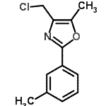 CAS#: 521266-92-2, 4-(Chloromethyl)-5-Methyl-2-(3-Methylphenyl)-1,3-Oxazole