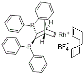 CAS#: 521272-85-5, (2R,3R)-(-)-2,3-Bis(Diphenylphosphino)Bicyclo[2.2.1]Hept-5-Ene(1,5-Cyclooctadiene)Rhodium(I)Tetrafluoroborate