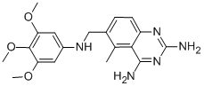 CAS#: 52128-35-5, 5-Methyl-6-[[(3,4,5-Trimethoxyphenyl)Amino]Methyl]Quinazoline-2,4-Diamine
