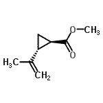 CAS#: 52148-73-9, Methyl (1R,2R)-2-Isopropenylcyclopropanecarboxylate