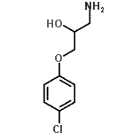 CAS 登录号：5215-07-6， 1-氨基-3-(4-氯苯氧基)-2-丙醇