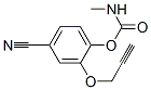 CAS 登录号：52174-12-6， (4-氰基-2-丙-2-炔氧基-苯基) N-甲基氨基甲酸酯