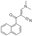CAS 登录号：52200-20-1， 2-[(二甲基氨基)亚甲基]-3-(1-萘基)-3-氧代-丙腈