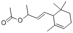 CAS#: 52210-18-1, 4-(2,6,6-Trimethyl-2-cyclohexen-1-yl)-3-buten-2-ol acetate