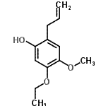 CAS#: 522598-84-1, 2-Allyl-5-Ethoxy-4-Methoxyphenol