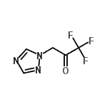 CAS#: 522634-27-1, 1,1,1-Trifluoro-3-(1H-1,2,4-Triazol-1-Yl)Acetone