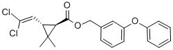 CAS#: 52341-32-9, (3-Phenoxyphenyl)Methyl 3-(2,2-Dichloroethenyl)-2,2-Dimethyl-Cyclopropane-1-Carboxylate
