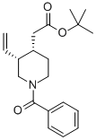 CAS 登录号：52346-13-1， N-苯甲酰部奎宁叔丁酯