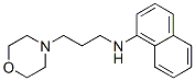 CAS 登录号：5235-82-5， 4-[3-(1-萘基氨基)丙基]吗啉