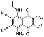 CAS 登录号：52373-93-0， 1-氨基-4-(乙基氨基)-9,10-二氢-9,10-二氧代蒽-2,3-二甲腈