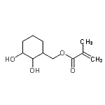 CAS 登录号：523978-42-9， (2,3-二羟基环己基)甲基甲基丙烯酸酯
