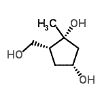 CAS#: 524011-38-9, (1R,3R,5R)-5-(Hydroxymethyl)-1-Methyl-1,3-Cyclopentanediol
