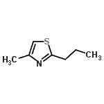 CAS#: 52414-87-6, 4-Methyl-2-Propyl-1,3-Thiazole