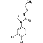 CAS#: 52420-39-0, 1-(3,4-Dichlorophenyl)-3-Ethoxy-2-Imidazolidinone