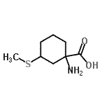 CAS#: 52474-43-8, 1-Amino-3-(Methylsulfanyl)Cyclohexanecarboxylic Acid