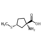 CAS#: 52474-46-1, (1S,3R)-1-Amino-3-(Methylsulfanyl)Cyclopentanecarboxylic Acid